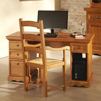 Bureau informatique chêne moyen