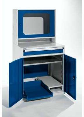 QUIPO Armoire pour ordinateur - h x l x p 1600 x 800 QUIPO Armoire pour ordinateur