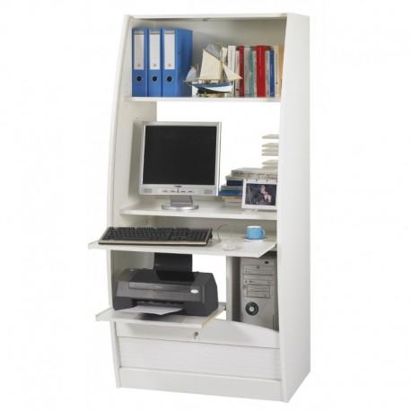 Armoire Informatique Paris Blanche Galbée Largeur