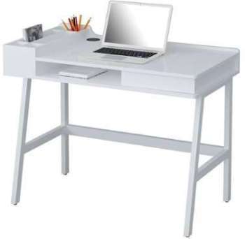 Bureau Informatique très brillant blanc CT-3582 4466 Bureau Informatique très brillant