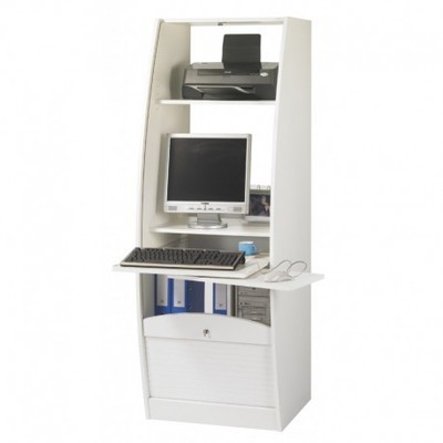Armoire Informatique Paris Blanche Galbee Largeur