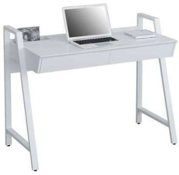 Bureau Informatique très brillant blanc CT-3583N 4469 Bureau Informatique très brillant