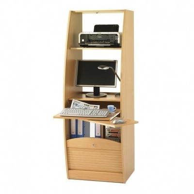 Armoire Informatique Paris Hêtre Galbee Largeur 60