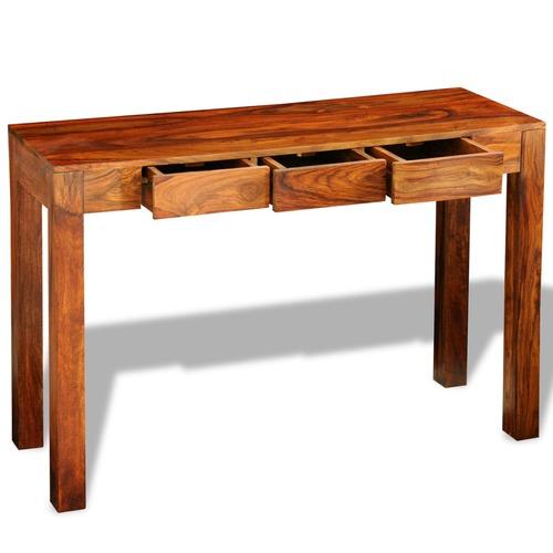 VidaXL Console Table Cabinet Buffet en bois massif