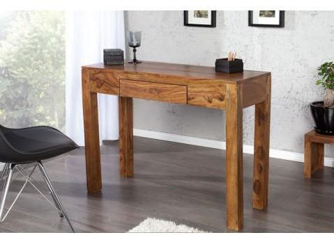 Console bois massif palissandre Macassar 100 cm