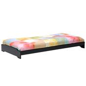Lot de 2 lits empilables 90x190cm avec sommier à l