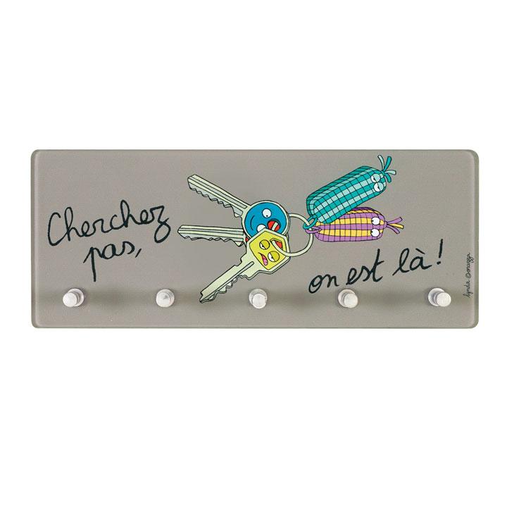Accroche-clés DESOL Cherchez pas