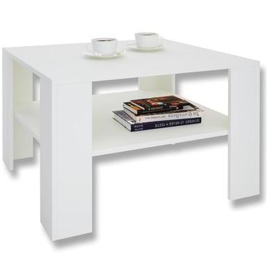 Table basse SEJOUR, décor blanc