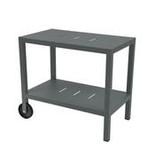 Desserte avec roulettes en aluminium longueur 90cm Desserte avec roulettes en