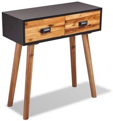 VidaXL Bois dacacia massif Table console 70 x 30