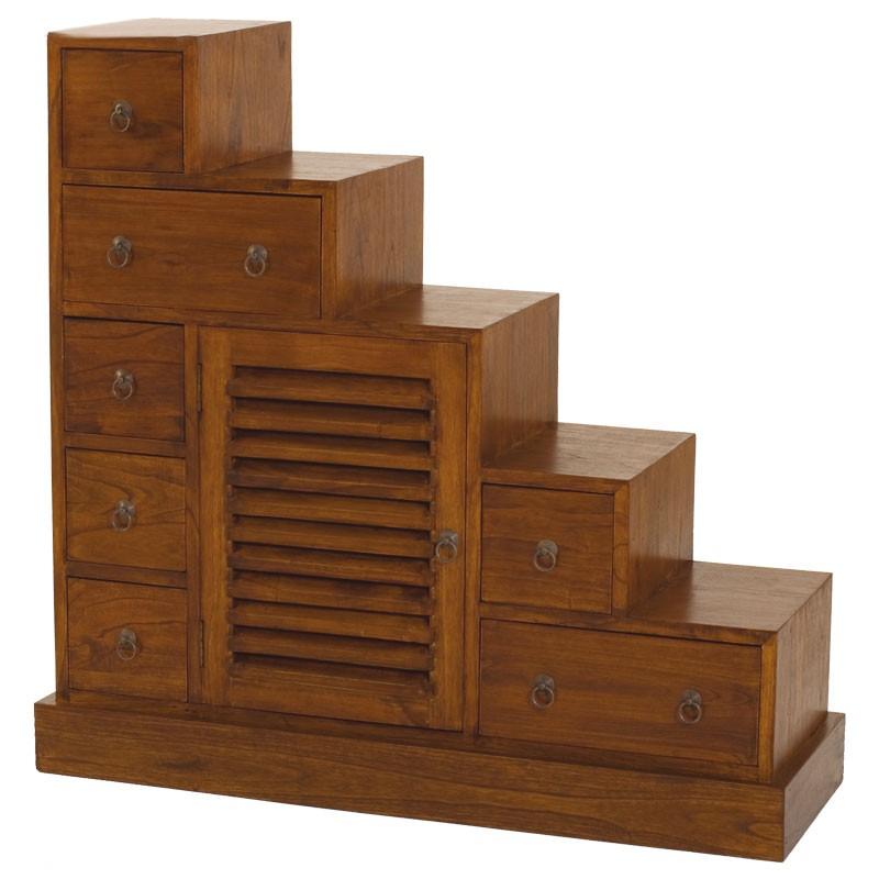 Meuble escalier - NAURY - L 105 x l 37 x H 102