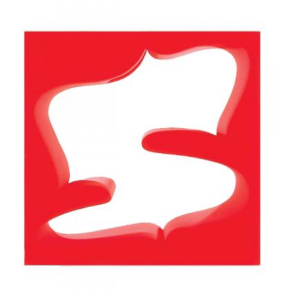 VITRA meuble sculpture LIVING TOWER (Rouge - Tonus