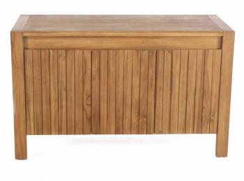 Meuble SDB teck massif 3 portes Meuble SDB teck massif 3 portes