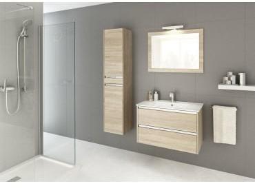 Meuble de salle de bain FONTE 60cm chêne sonoma Meuble de salle de bain FONTE