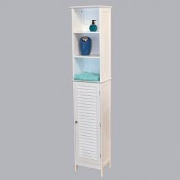 Meuble colonne salle de bain Florence Blanc Meuble colonne salle de bain