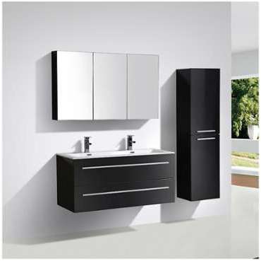 Meuble salle de bain design double vasque SIENA la