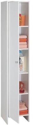 Colonne 1 porte 5 rayons - coloris blanc Colonne 1 porte 5 rayons -