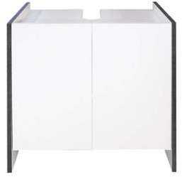 Sous-lavabo 60 cm ESHY coloris béton blanc Sous-lavabo 60 cm ESHY coloris