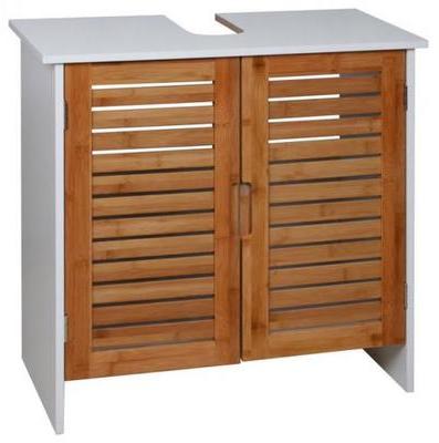 Meuble de Salle de Bain Sous Vasque Bambou - Meubl