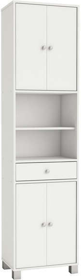 Rangement pour salle de bain TORLK coloris blanc Rangement pour salle de bain
