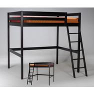 Lit mezzanine CITY 140 x 190 cm Couleur Dakar