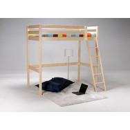 Lit Mezzanine CITY 90 x 190 cm Couleur Brut