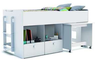 Chambres Chambres Enfants Lit combiné Game Basik