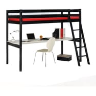 Lit Mezzanine ASTRID 90X190 cm + bureau Couleur No