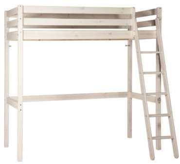 Lit mezzanine 90x190 cm HAPPY 2 80-13504-2 Blanc