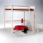 Lit mezzanine sapin 140x190cm + sommier ALTITUDE B