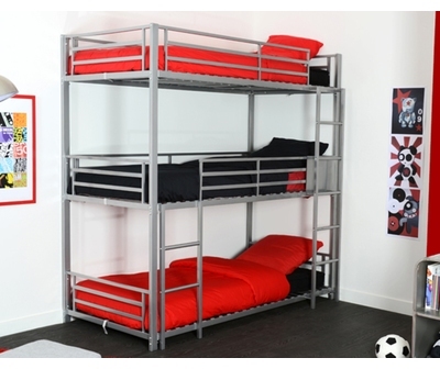 Chambres Mezzanines Lit superposé triple Trio 3