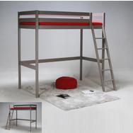 Lit Mezzanine CITY 90 x 190 cm Couleur Gris/Taupe
