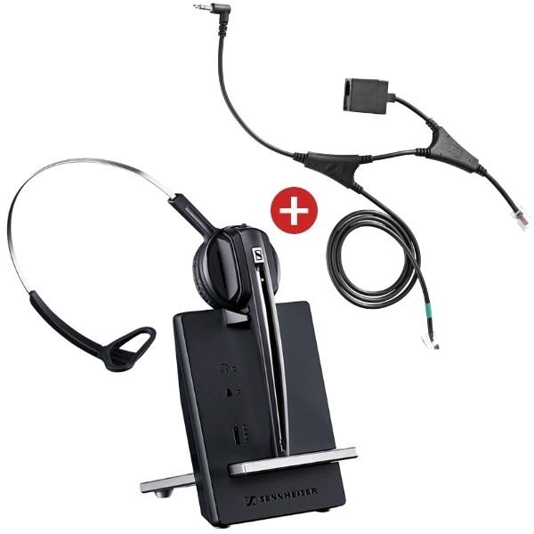 Pour téléphones Alcatel : Sennheiser D10 Phone + c