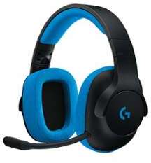 LOGTECH Casque Gaming G233 Prodigy noir cyan LOGTECH Casque Gaming G233