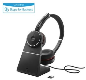 Jabra Evolve 75 Duo USB MS Socle Jabra Evolve 75 Duo USB MS