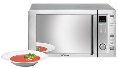 Bomann Four micro-ondes MWG 2281 H CB 1300 W Argen