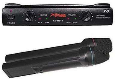 Micro Vhf 2 mains Xs-mp3 Xsound