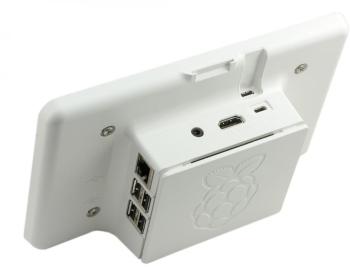 Boitier blanc pour écran tactile 7 et Raspberry P