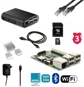 Kit de démarrage Raspberry 3B complet (alimentatio
