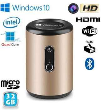 Mini PC Windows 10 TV Box Smart TV Média player Wi