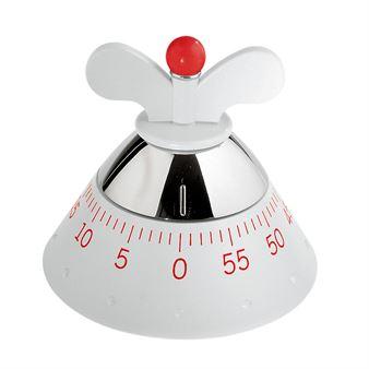 Minuteur Alessi blanc