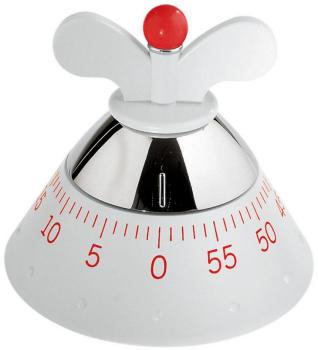 A di Alessi - Minuteur Graves blanc A di Alessi - Minuteur Graves