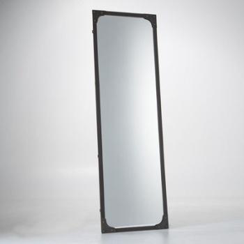 Miroir métal, taille XL, style industriel, Lenaig