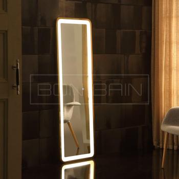 Grand Miroir dressing rectangulaire mural design d