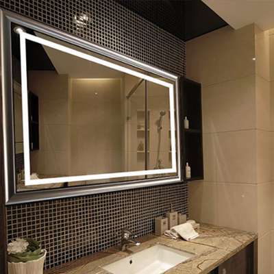 Miroir éclairant salle de bain LED haut de gamme F