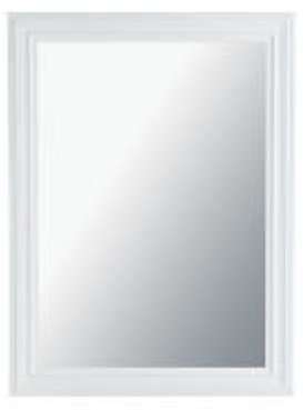 Miroir Napoli blanc 120x90