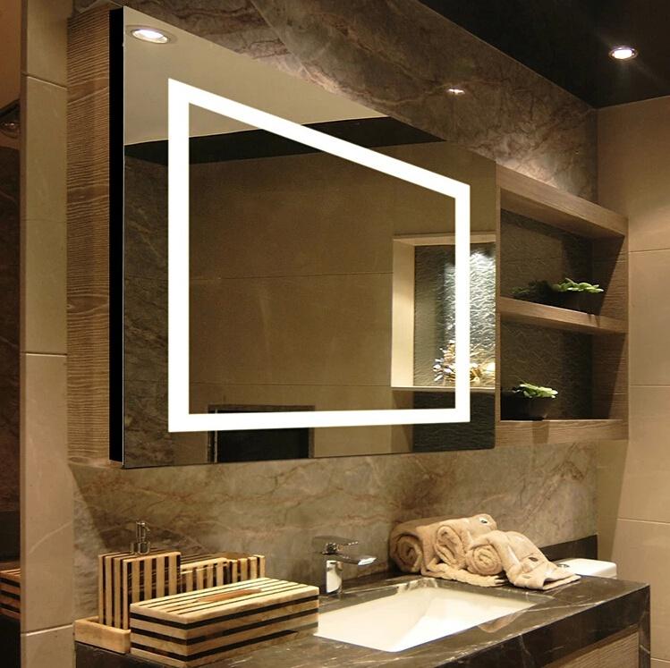 Miroir éclairant salle de bain luxe LED haut de ga
