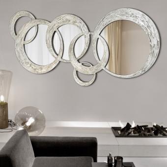 Miroir Décoratif Mural design italien Circles, déc