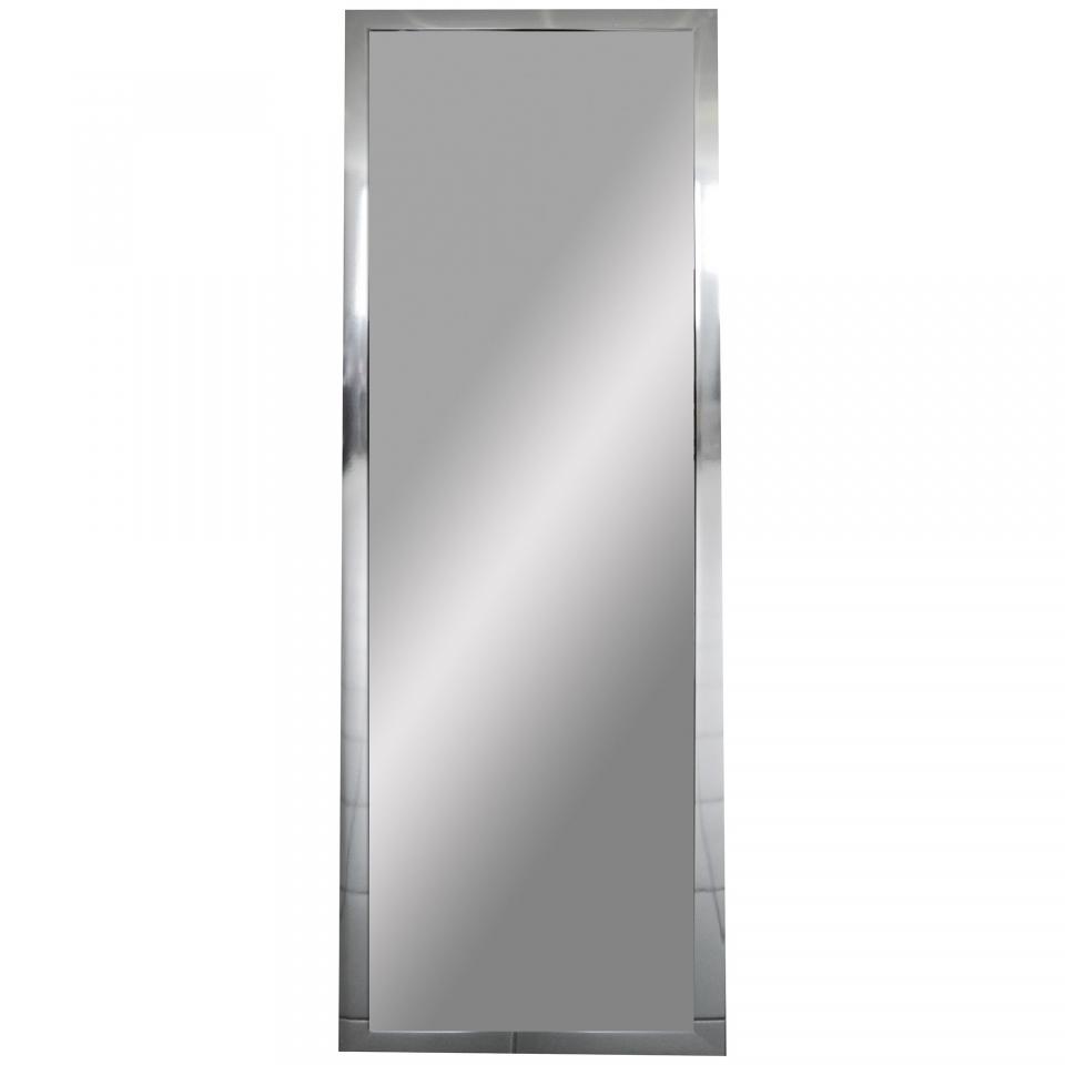 Miroir rectangulaire argenté 47x147cm {CouleurRetr