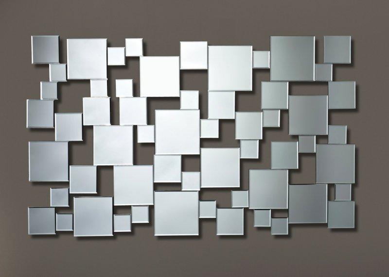 GIZEH Miroir mural design multi-carreaux